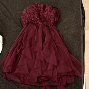 Plum sparkly dress from speechless at Macy's size 1